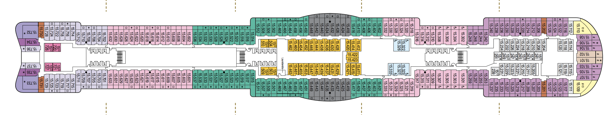 p&o cruise ship iona deck plan